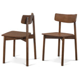 Pierre Walnut Dining Chair from Ashcroft Furniture - Luna Furniture