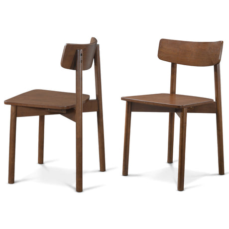 Pierre Walnut Dining Chair from Ashcroft Furniture - Luna Furniture
