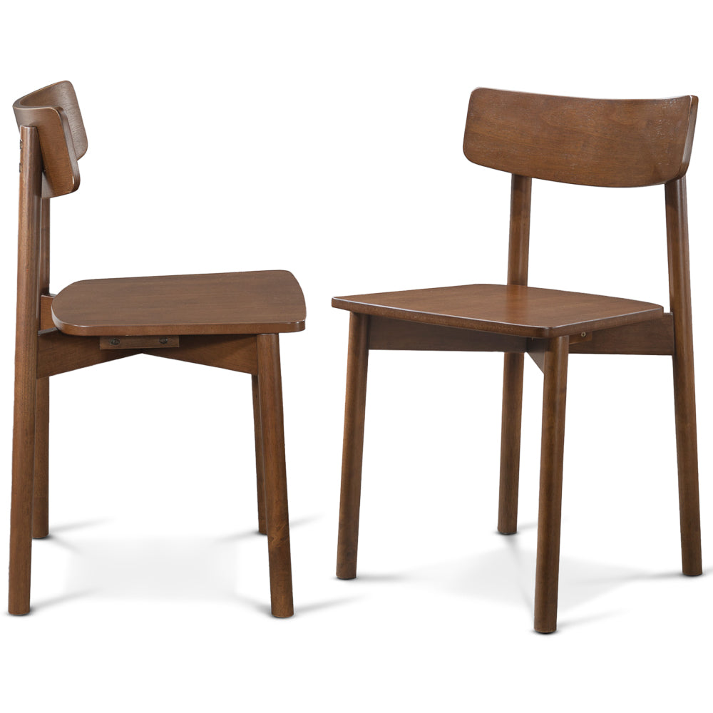 Pierre Walnut Dining Chair from Ashcroft Furniture - Luna Furniture