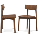 Pierre Walnut Dining Chair from Ashcroft Furniture - Luna Furniture
