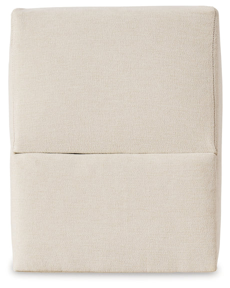 Pillar Peak 6-Piece Sectional with Ottoman in Oyster from Ashley - Luna Furniture