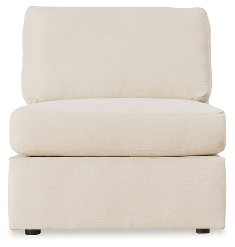 Pillar Peak Oyster Armless Chair from Ashley Furniture - Luna Furniture