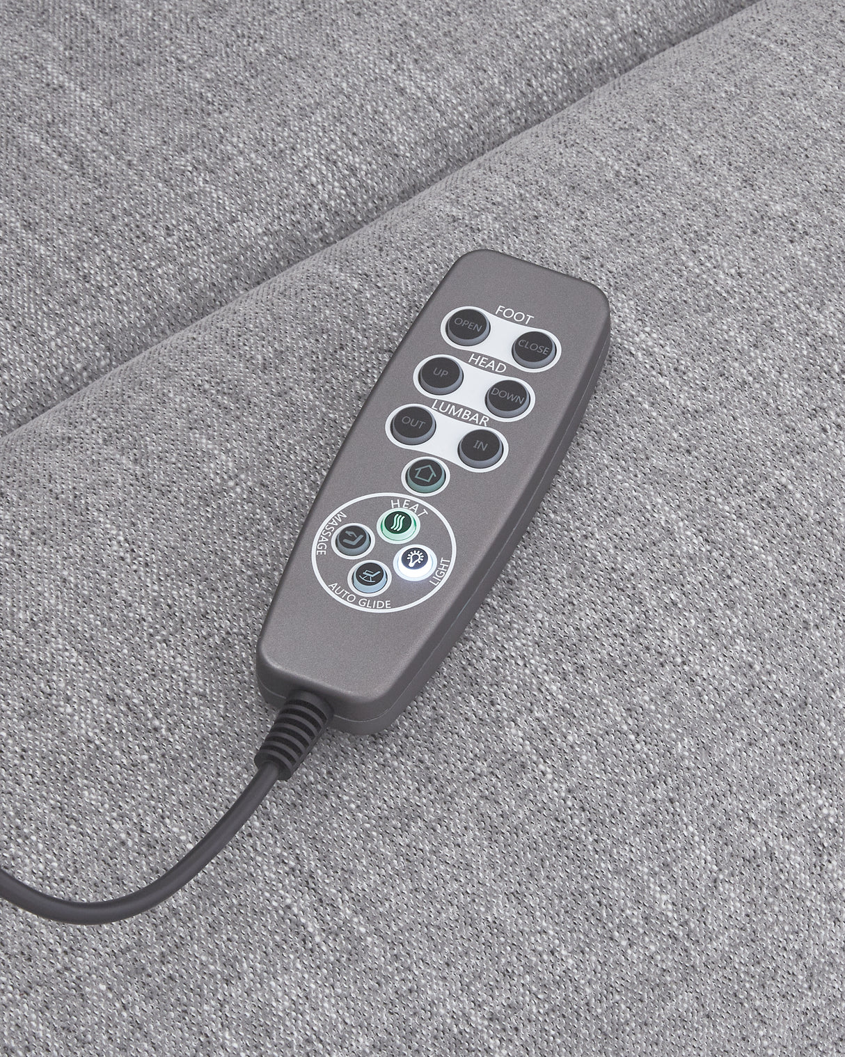 Pineland Pewter Power Glider Recliner with Audio System from Ashley Furniture - Luna Furniture