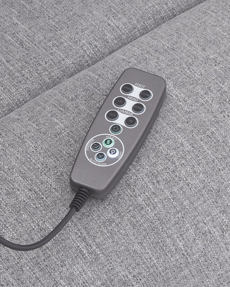 Pineland Pewter Power Glider Recliner with Audio System from Ashley - Luna Furniture