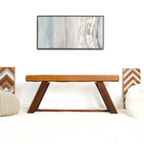 Marley Tan Genuine Leather Bench from Midinmod - Luna Furniture