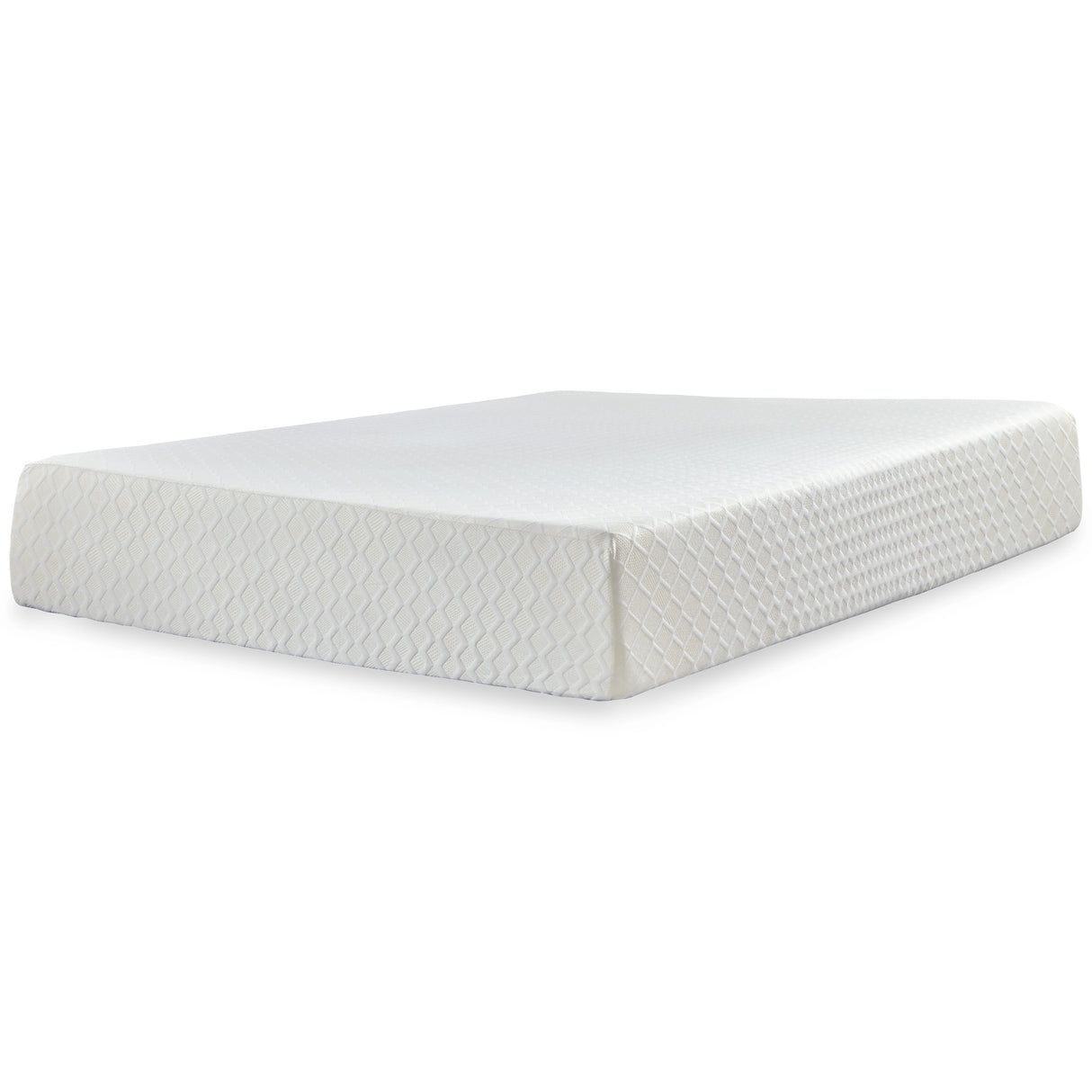 Piperton Full Platform Bed with Mattress in White from Ashley - Luna Furniture