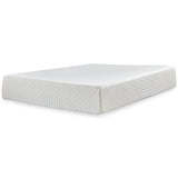 Piperton Full Platform Bed with Mattress in White from Ashley - Luna Furniture