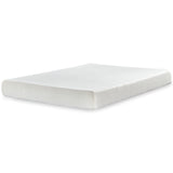 Piperton Full Platform Bed with Mattress in White from Ashley - Luna Furniture