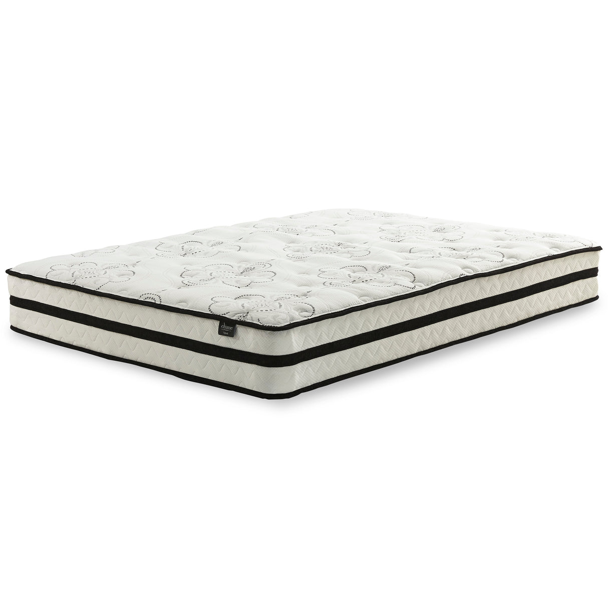 Piperton Full Platform Bed with Mattress in White from Ashley - Luna Furniture