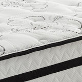 Piperton Full Platform Bed with Mattress in White from Ashley - Luna Furniture