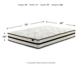 Piperton Full Platform Bed with Mattress in White from Ashley - Luna Furniture