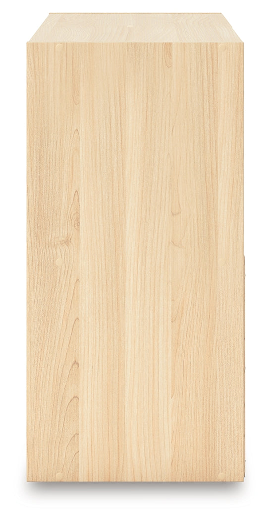 Piperton Tan Four Cube Organizer from Ashley - Luna Furniture