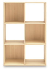 Piperton Tan Six Cube Organizer from Ashley - Luna Furniture