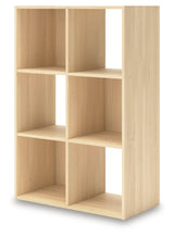 Piperton Tan Six Cube Organizer from Ashley - Luna Furniture
