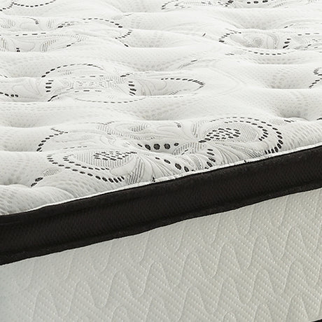 Piperton Twin Platform Bed with Mattress in White from Ashley - Luna Furniture