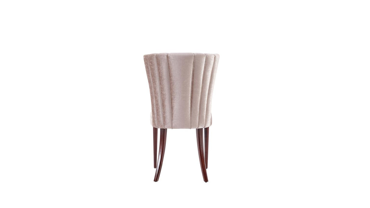 Plaza Lara Cream Dining Chair, Set of 2 from Bellona - Luna Furniture