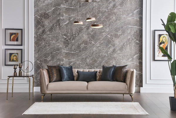 Plaza Lara Cream Sofa