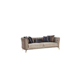 Plaza Lara Cream Sofa from Bellona - Luna Furniture