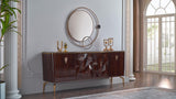 Plaza Tekst Buffet Mirror from Bellona - Luna Furniture