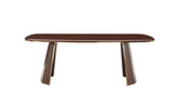 Plaza Walnut Dining Table from Bellona - Luna Furniture