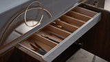 Plaza Walnut Console/Buffet from Bellona - Luna Furniture