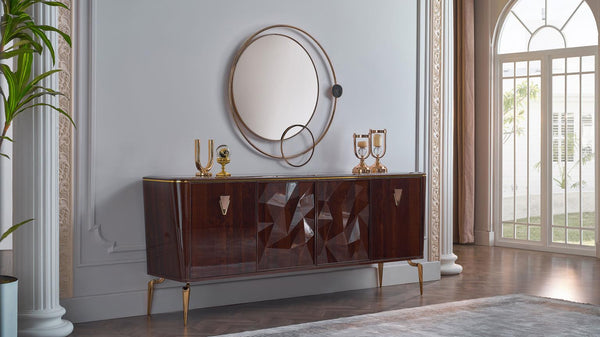 Plaza Walnut Console/Buffet