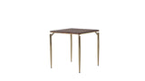 Plaza Walnut Side Table from Bellona - Luna Furniture