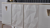 Plaza Ivory Buffet Mirror (Mirror Only) from Bellona - Luna Furniture