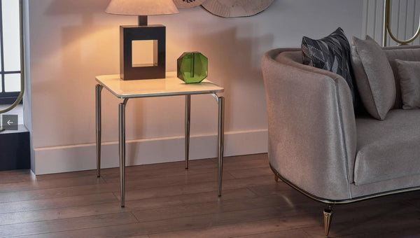 Plaza Ivory Side Table