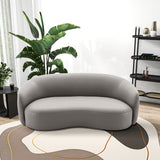 Porter Gray Vegan Leather Sofa from Midinmod - Luna Furniture