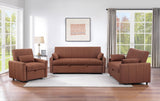 Portland Copper Boucle Sleeper Sofa Bed from Coaster - Luna Furniture