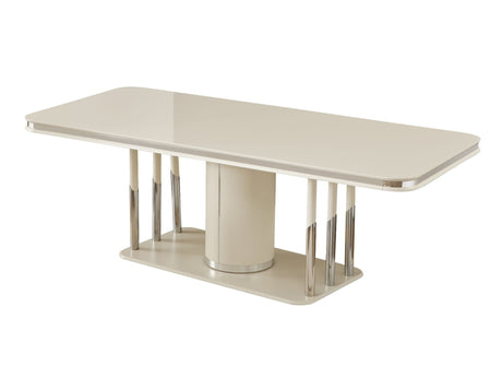 Prag Dining Table, Table 78" from Furnia - Luna Furniture