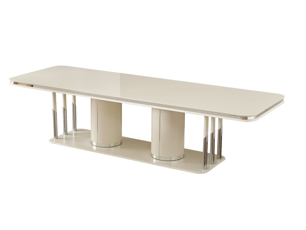 Prag Dining Table, Table 130" from Furnia - Luna Furniture
