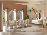 Prag Dining Table, Table 130" from Furnia - Luna Furniture