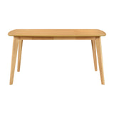 Pratter Natural Oak 59" Dining Table from Homelegance - Luna Furniture