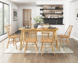 Pratter Natural Oak Dining Table from Homelegance - Luna Furniture