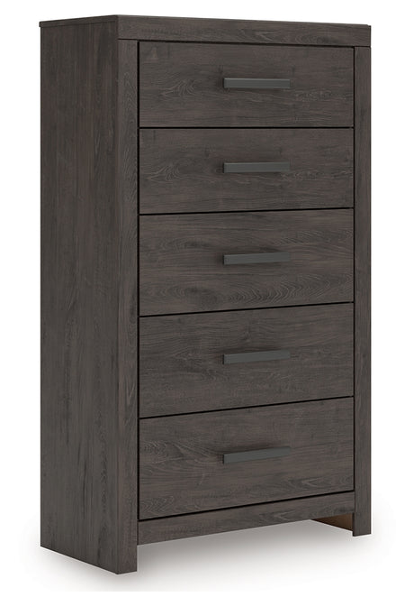Prendonea Charcoal Youth Panel Bedroom Set from Ashley - Luna Furniture
