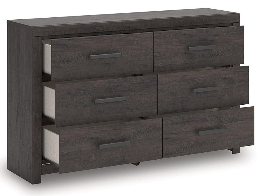 Ashley Prendonea Charcoal Dresser – Luna Furniture