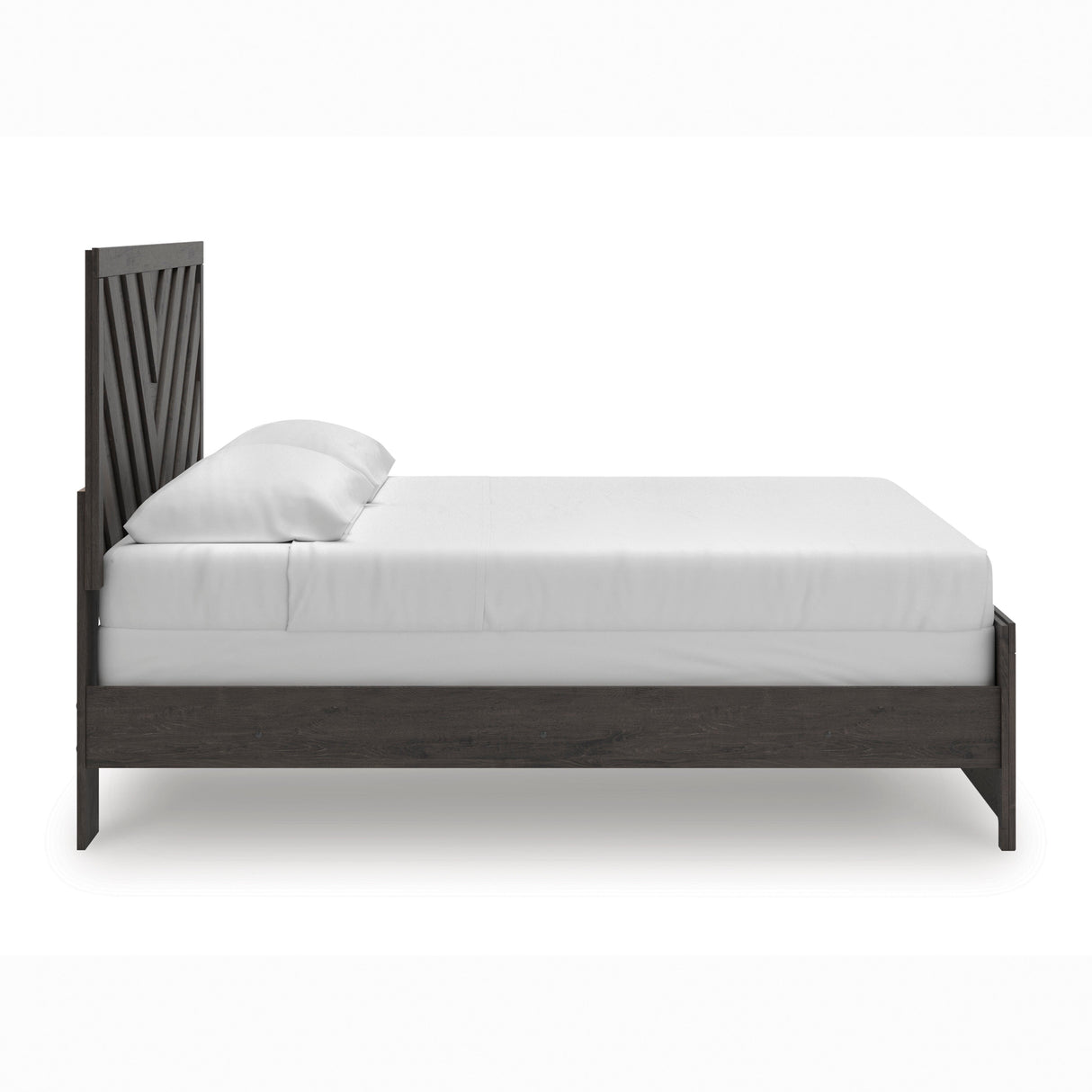 Prendonea Charcoal King Panel Bed from Ashley - Luna Furniture