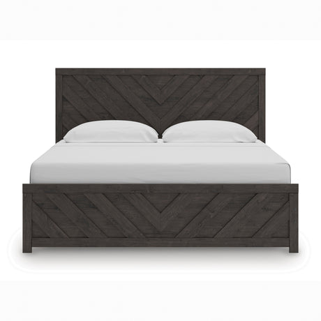 Prendonea Charcoal Panel Bedroom Set from Ashley - Luna Furniture