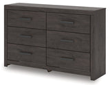 Prendonea Charcoal Panel Bedroom Set from Ashley - Luna Furniture