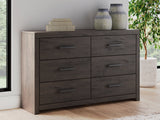 Prendonea Charcoal Panel Bedroom Set from Ashley - Luna Furniture