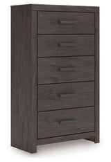 Prendonea Charcoal Panel Bedroom Set from Ashley - Luna Furniture
