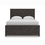 Prendonea Charcoal Queen Panel Bed from Ashley - Luna Furniture