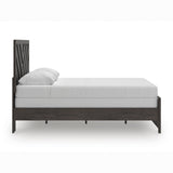 Prendonea Charcoal Queen Panel Bed from Ashley - Luna Furniture