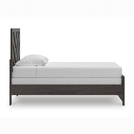 Prendonea Charcoal Youth Panel Bedroom Set from Ashley - Luna Furniture