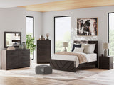 Prendonea Charcoal Youth Panel Bedroom Set from Ashley - Luna Furniture