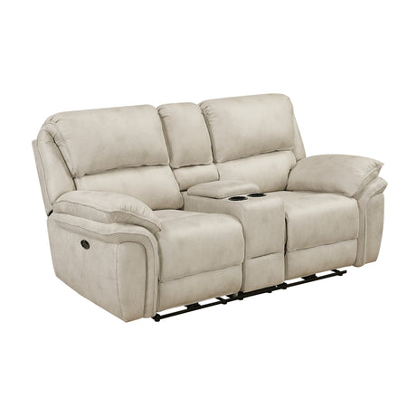 8517PWT*2PW 2pc Set: Sofa, Love (Power) from Homelegance - Luna Furniture