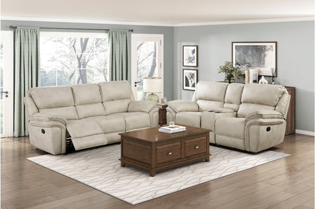 Proctor Pawter Double Reclining Living Room Set from Homelegance - Luna Furniture