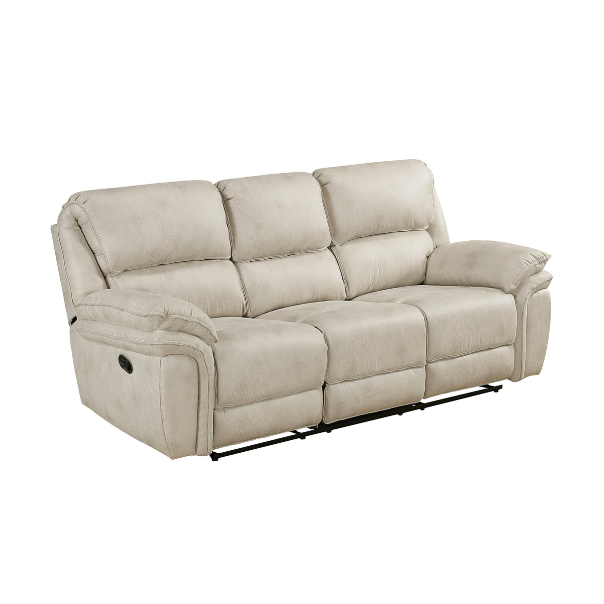 Proctor Pawter Double Reclining Sofa from Homelegance - Luna Furniture